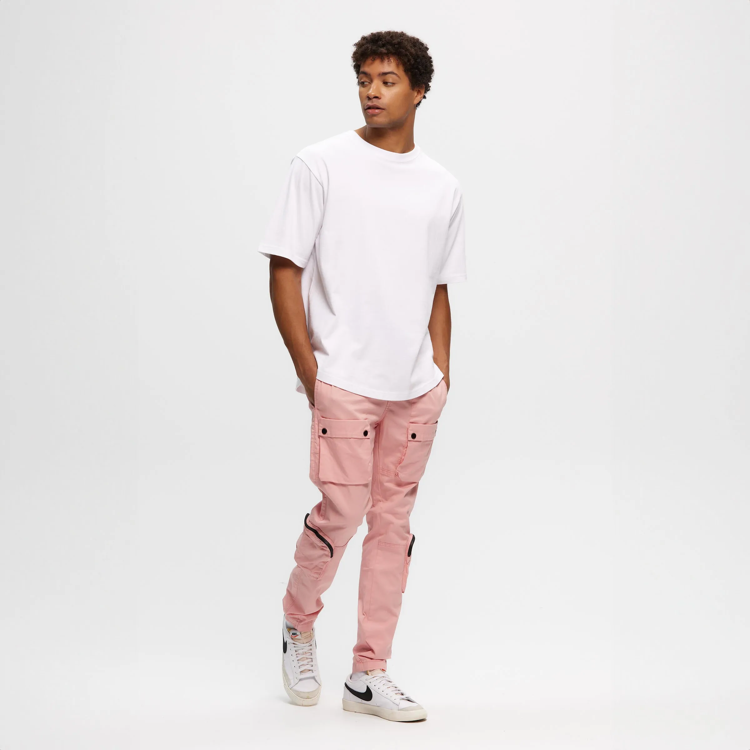 UTILITY PANTS LIGHT PINK